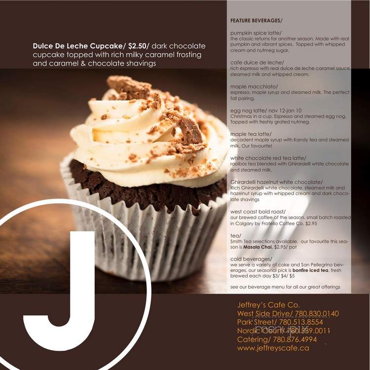 Jeffery's Cafe Co - Grande Prairie, AB menu_pic