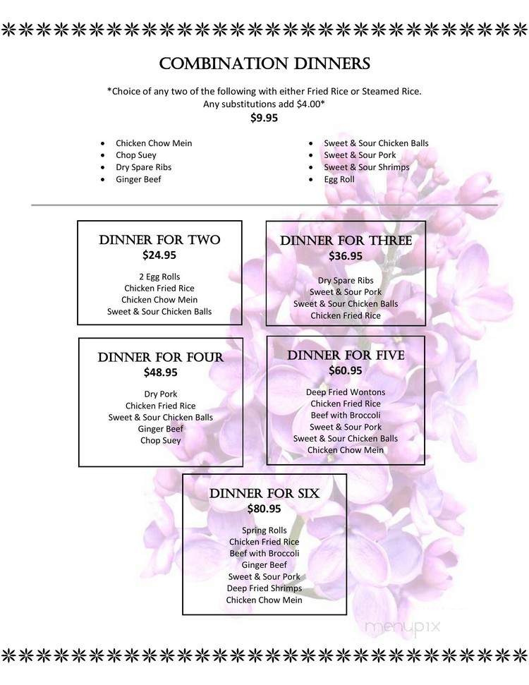 Warner Chinese Restaurant - Warner, AB menu_pic