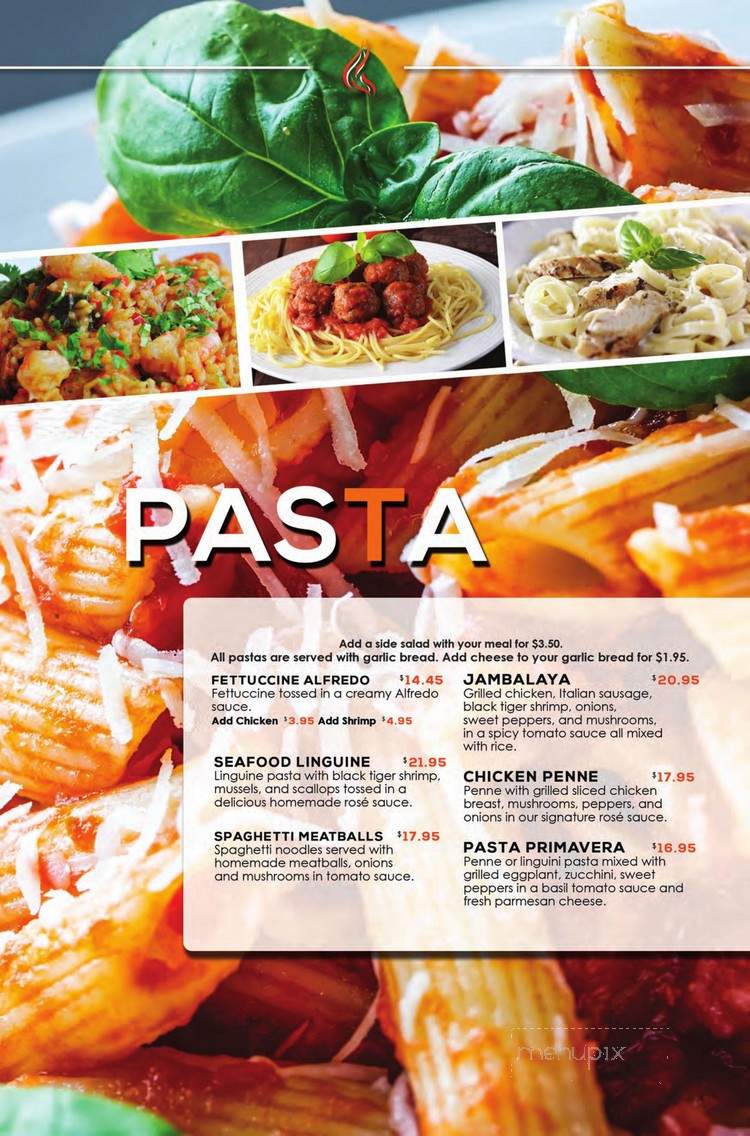 Quick Flame Restaurant and Bar - Oshawa, ON menu_pic
