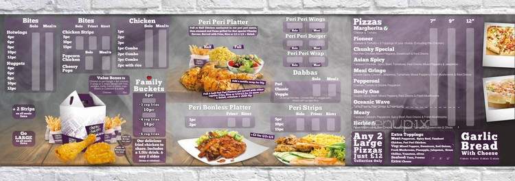 Chunky Chicken - Toronto, ON menu_pic