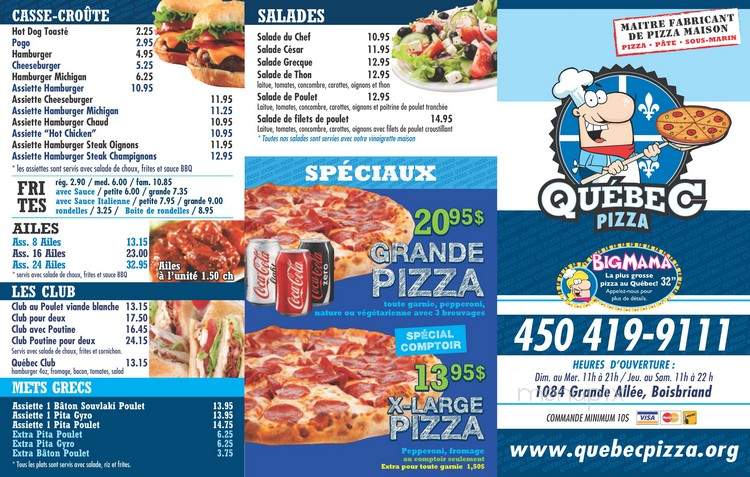 Quebec Pizza - Boisbriand, QC
