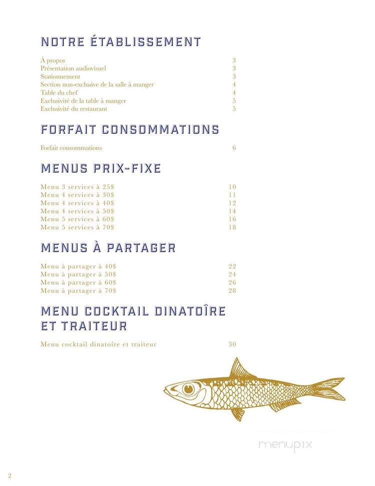 Taberna - Montreal, QC menu_pic