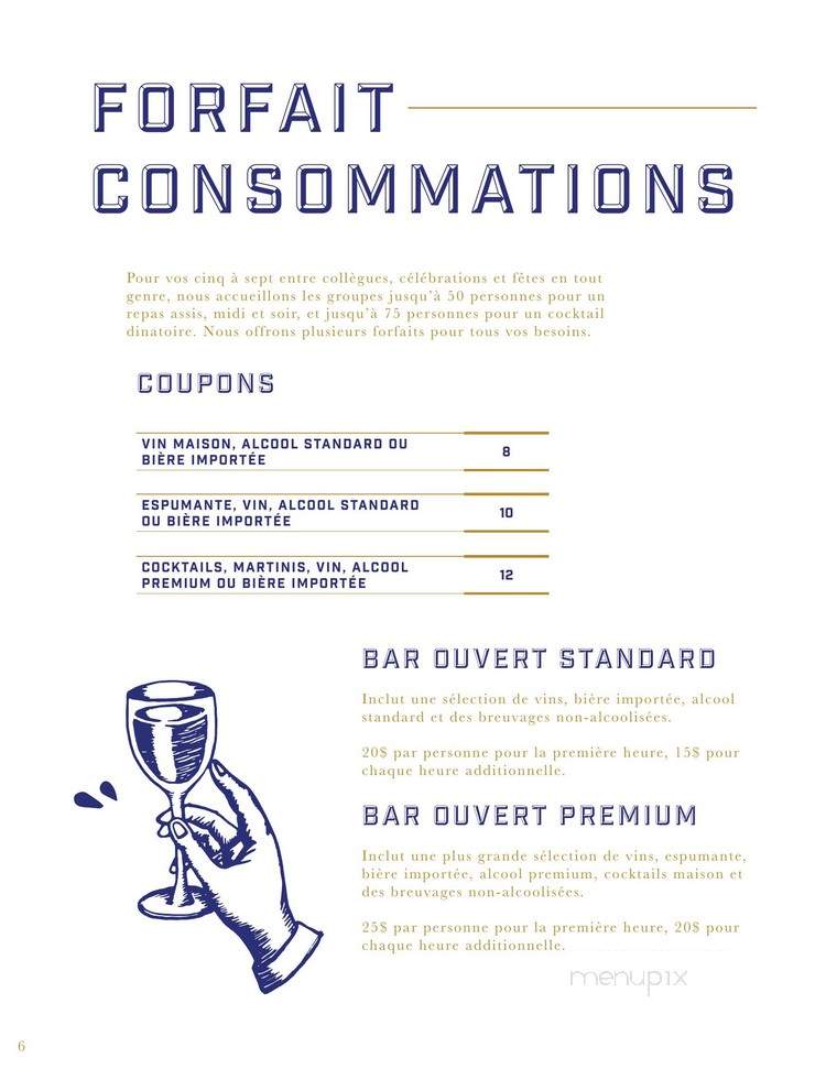 Taberna - Montreal, QC menu_pic