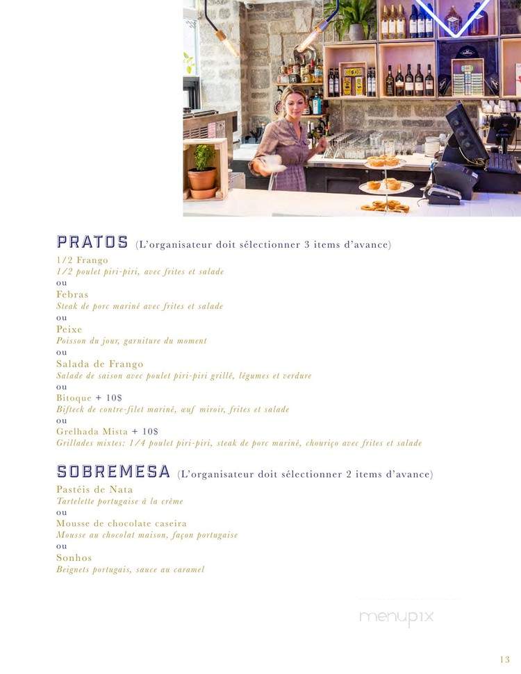 Taberna - Montreal, QC menu_pic