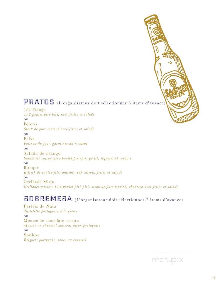 Taberna - Montreal, QC menu_pic