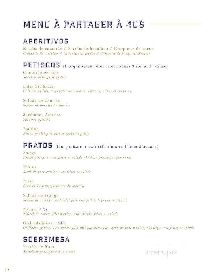 Taberna - Montreal, QC menu_pic
