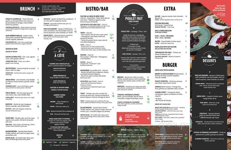Le Saint-Houblon - Montreal, QC menu_pic