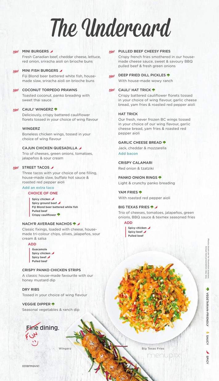 WINGS Quesnel - Quesnel, BC menu_pic