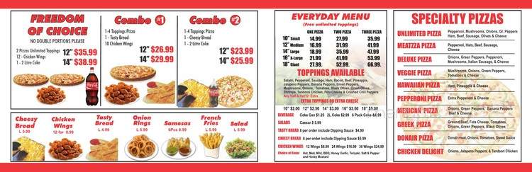 Canadian Pizza Unlimited - Langdon, AB menu_pic