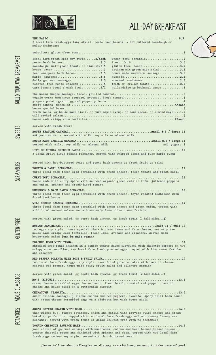 Mo:Le Restaurant - Victoria, BC