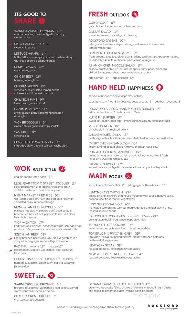 Revelation Lodge - Revelstoke, BC menu_pic