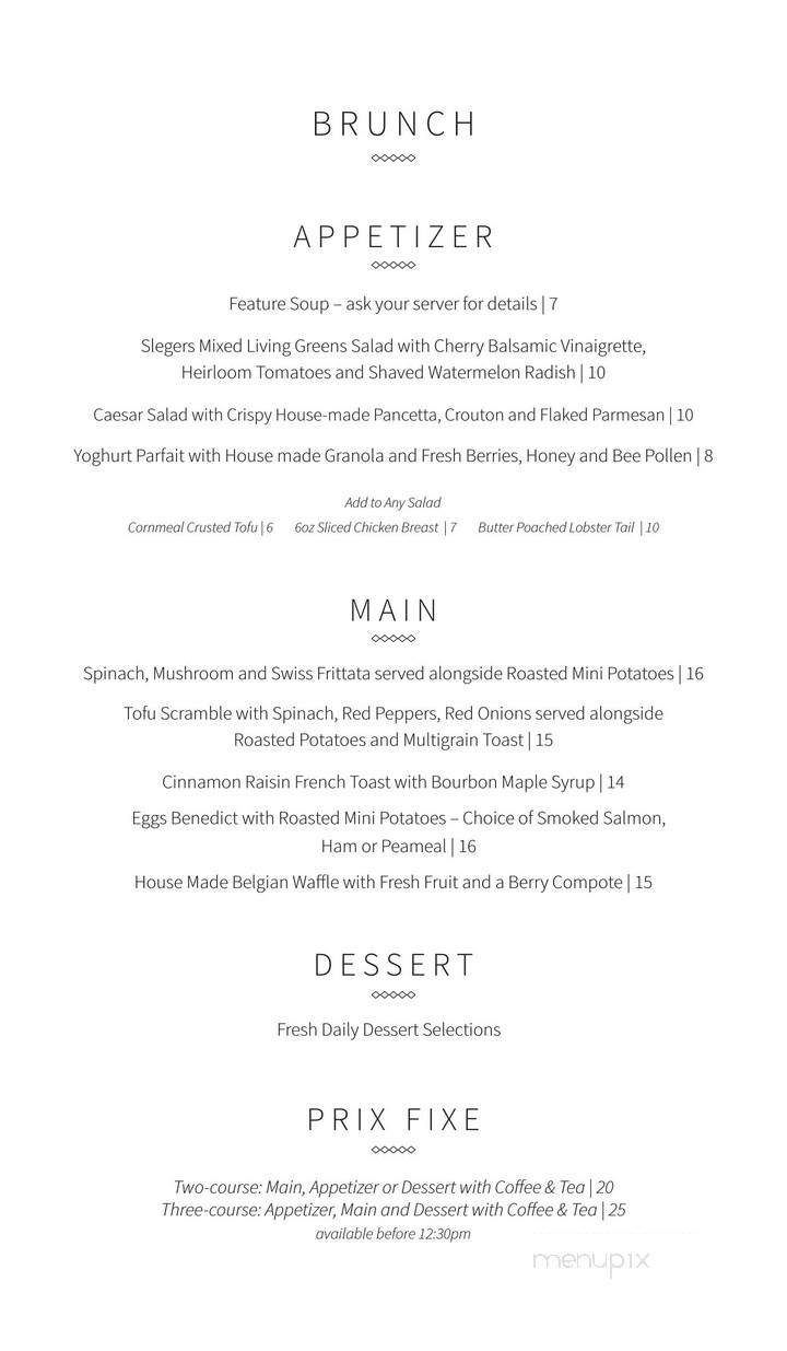 Villa Cornelia - London, ON menu_pic