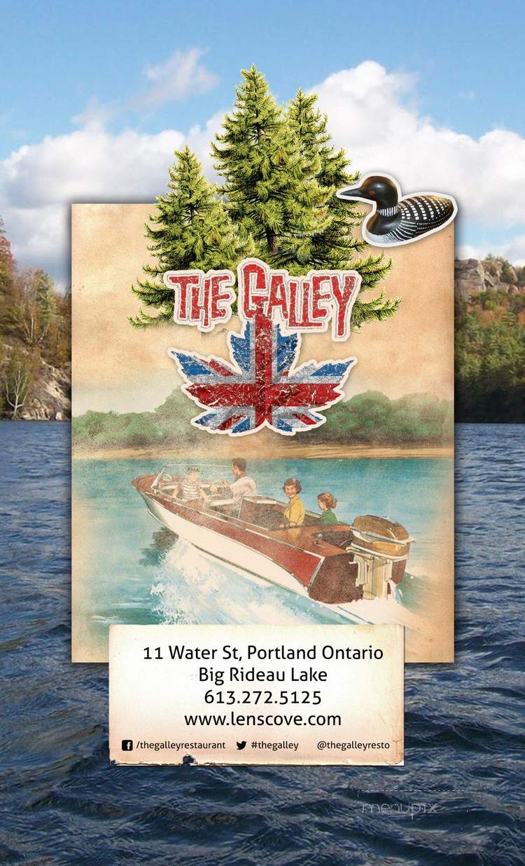 Galley Restaurant - Portland, ON menu_pic