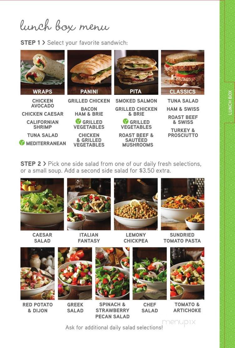 La Prep - Calgary, AB menu_pic