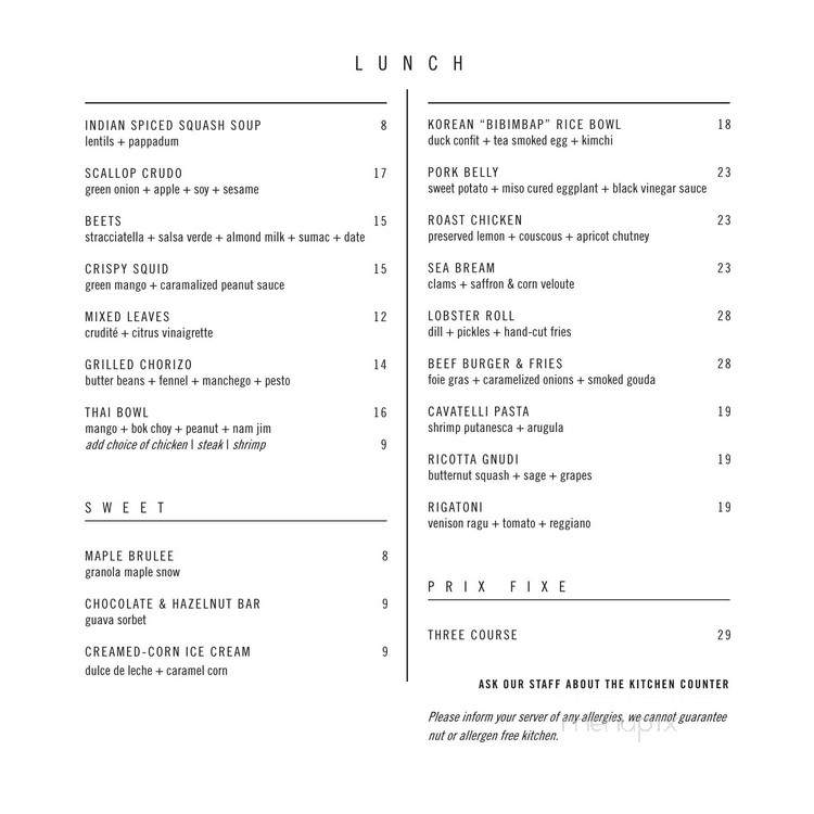 Copetin - Toronto, ON menu_pic