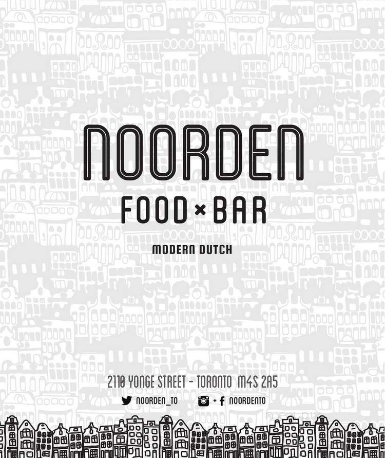Noorden Food Bar - Toronto, ON menu_pic