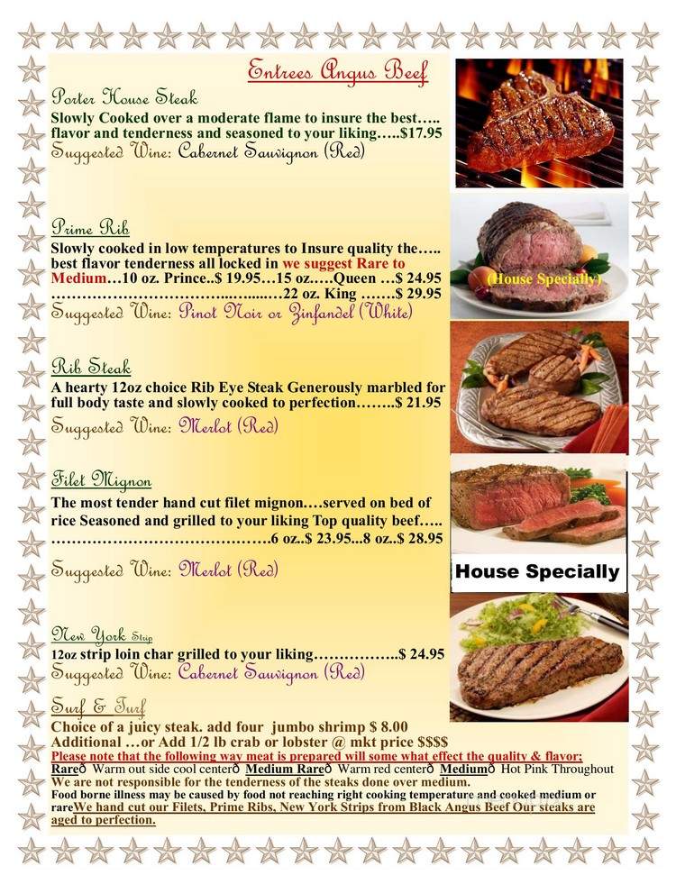 Blarney Stone Restaurant - Plymouth, IN menu_pic