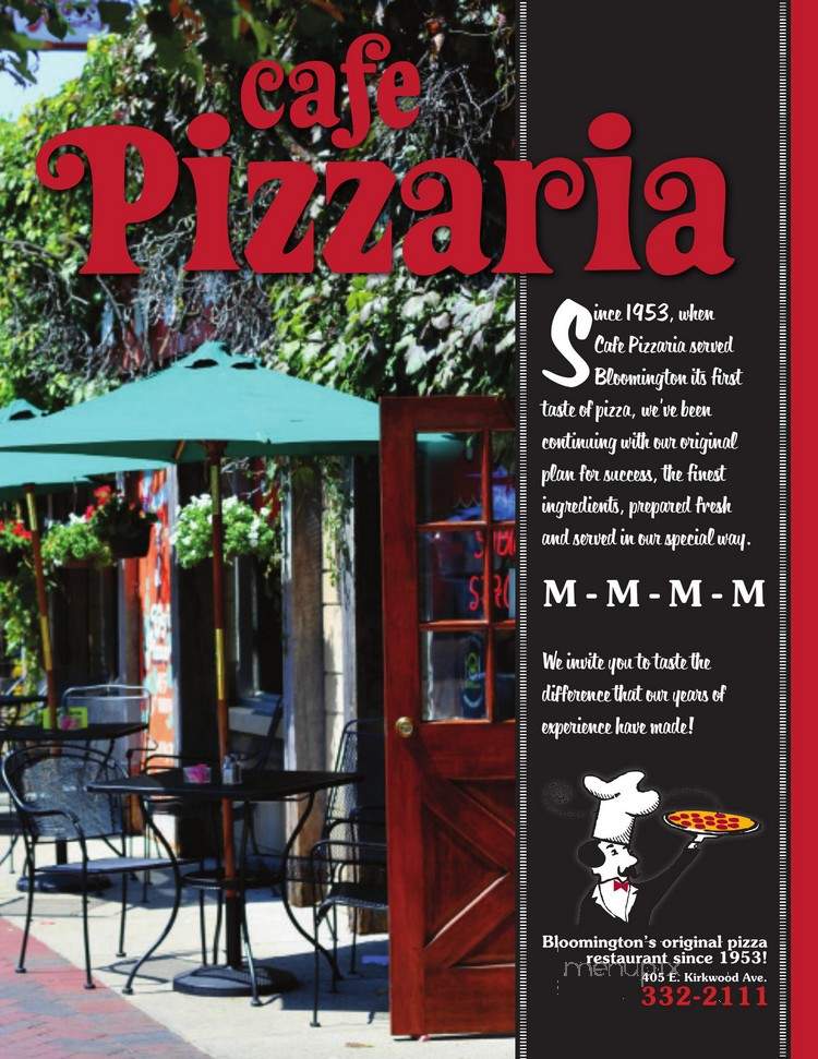Cafe Pizzaria - Bloomington, IN