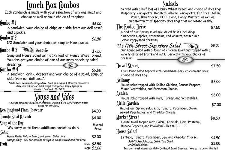 On A Roll - Wilmington, NC menu_pic