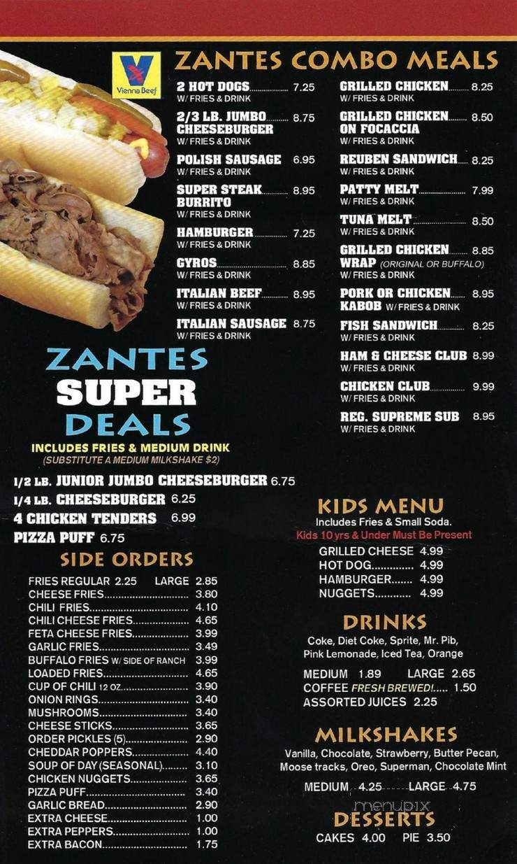 Zante's Restaurant - Hammond, IN