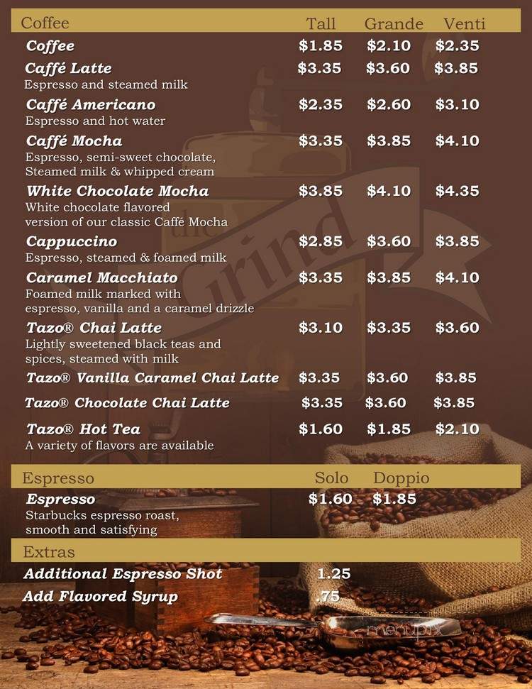 Westover Club - Chicopee, MA menu_pic