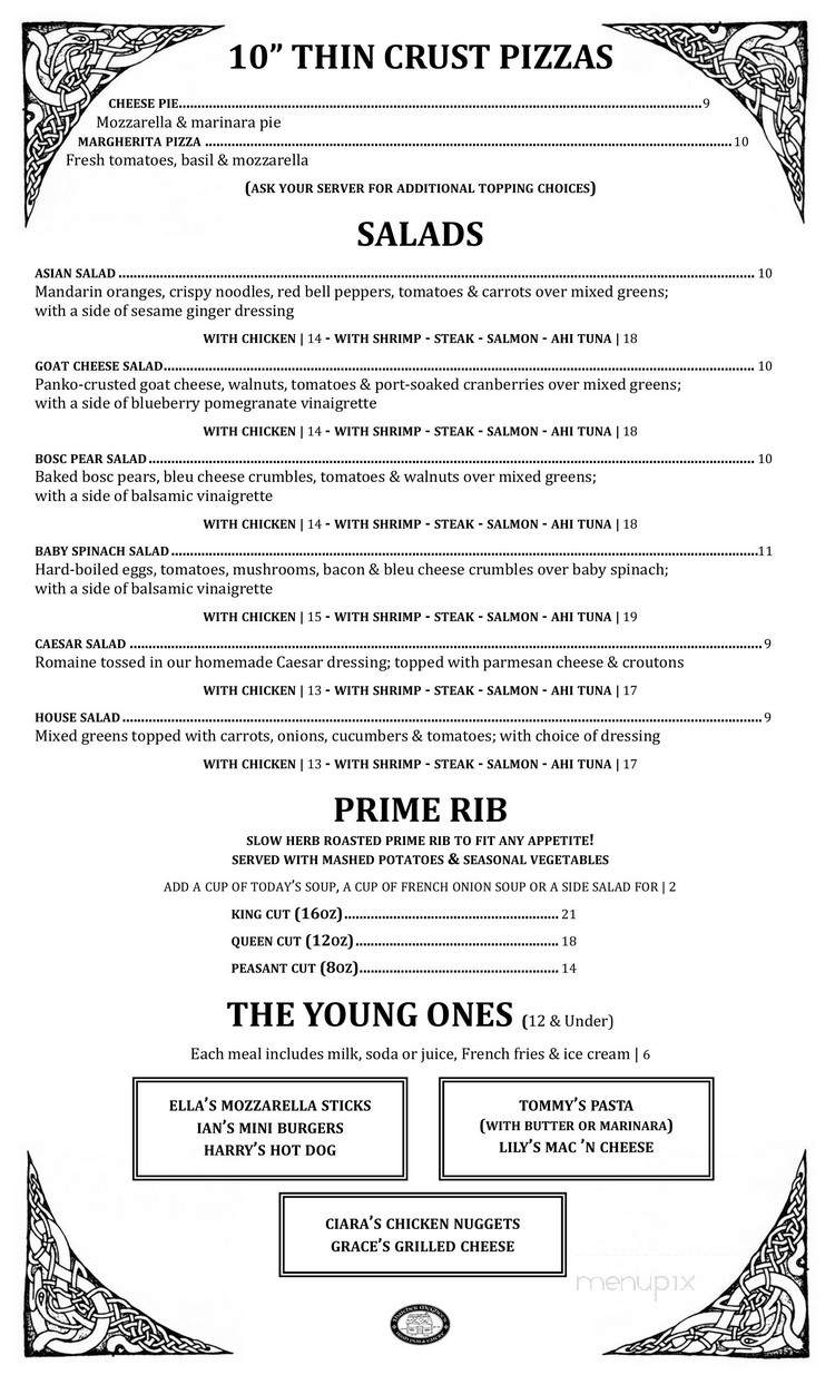 Thatcher McGhee's Irish Pub & Eatery - Fairfield, NJ menu_pic
