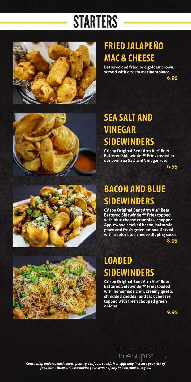 Drafts Sports Bar & Grill - Myrtle Beach, SC menu_pic