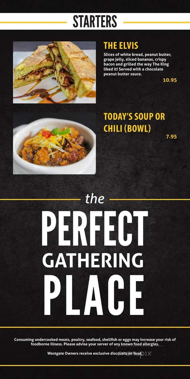 Drafts Sports Bar & Grill - Myrtle Beach, SC menu_pic