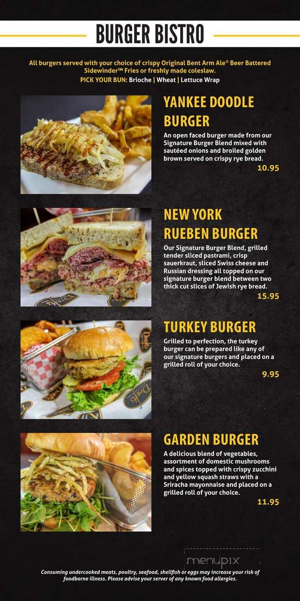 Drafts Sports Bar & Grill - Myrtle Beach, SC menu_pic