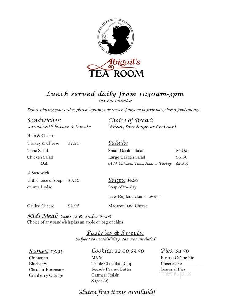 Abigail's Tea Room - Boston, MA
