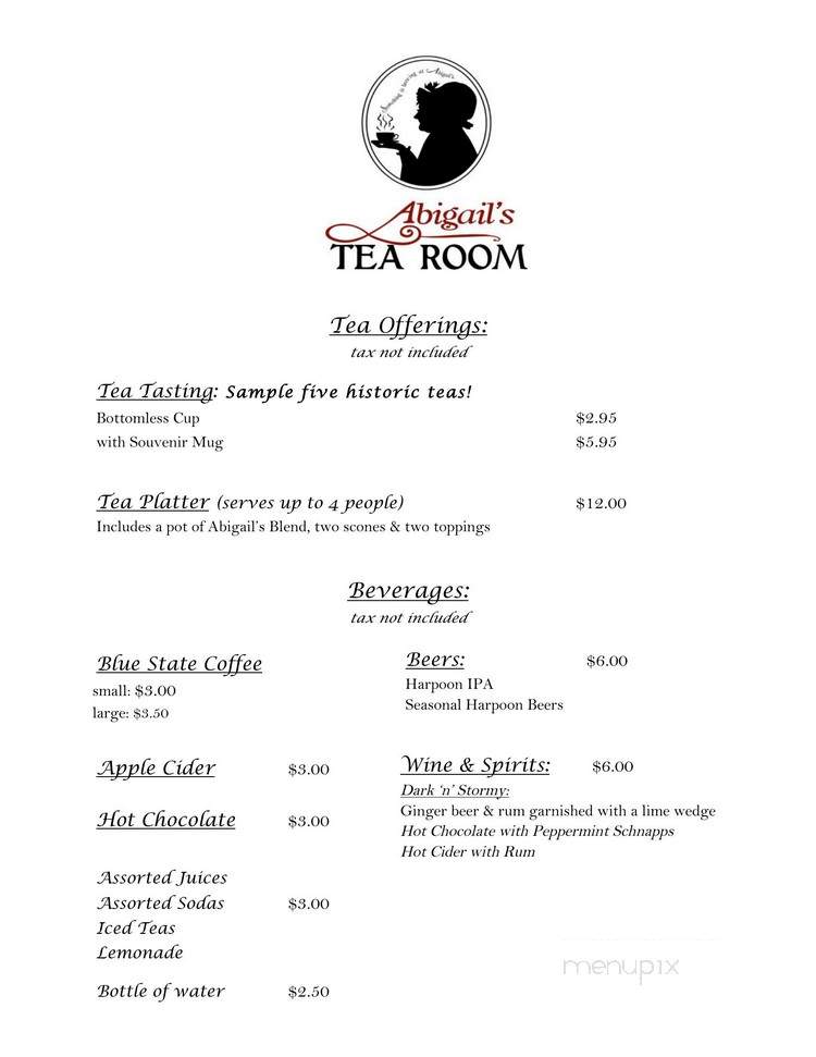 Abigail's Tea Room - Boston, MA
