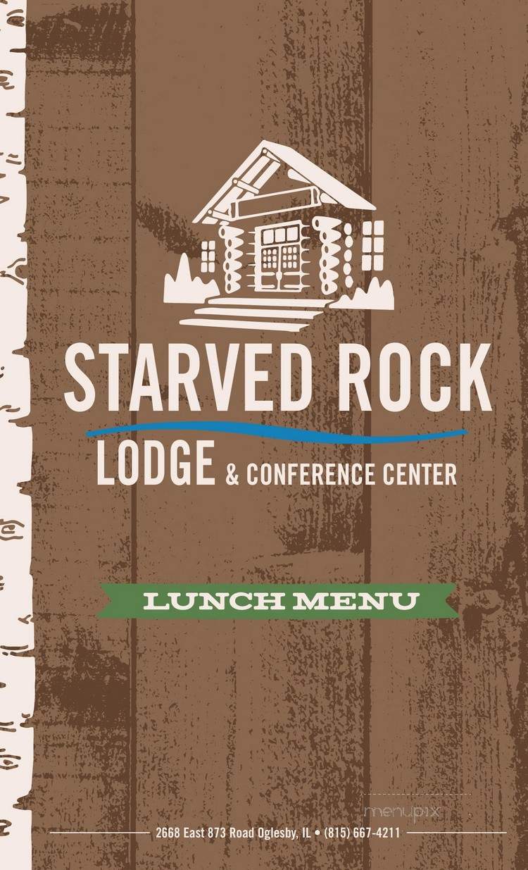 Main Dining Room at Starved Rock Lodge - Oglesby, IL menu_pic