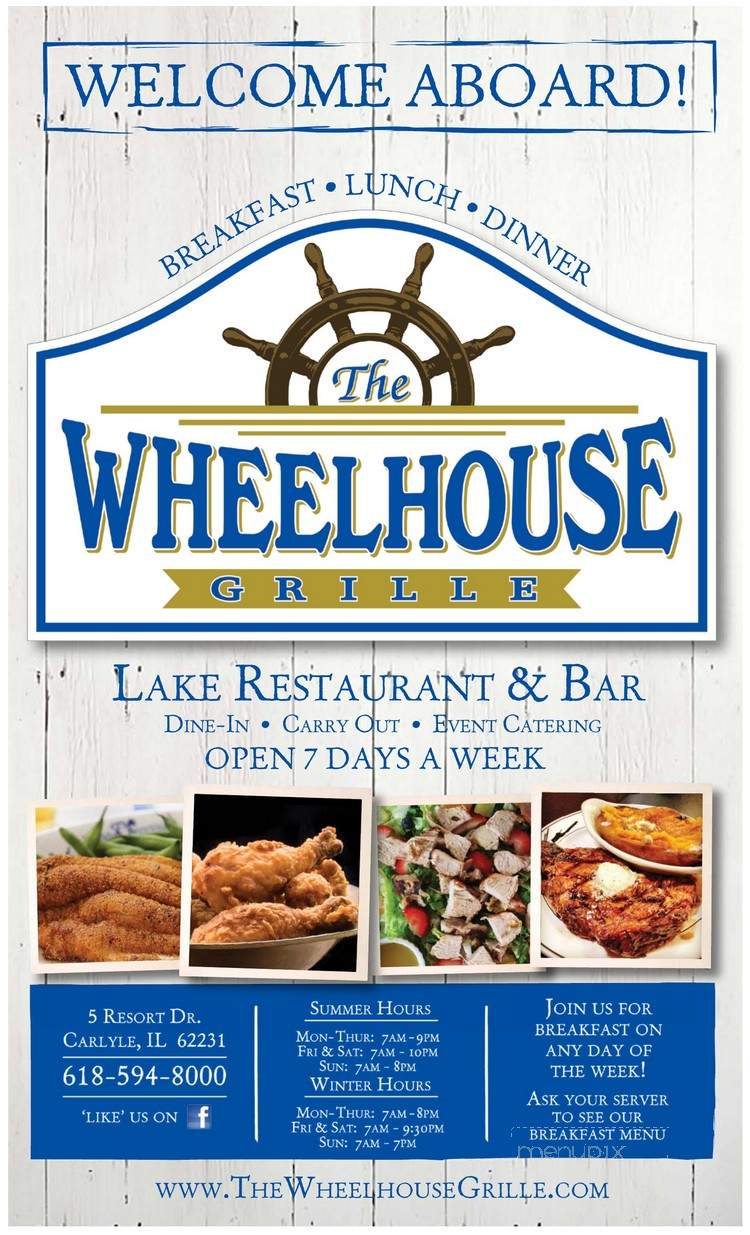 Wheelhouse Grille - Carlyle, IL menu_pic