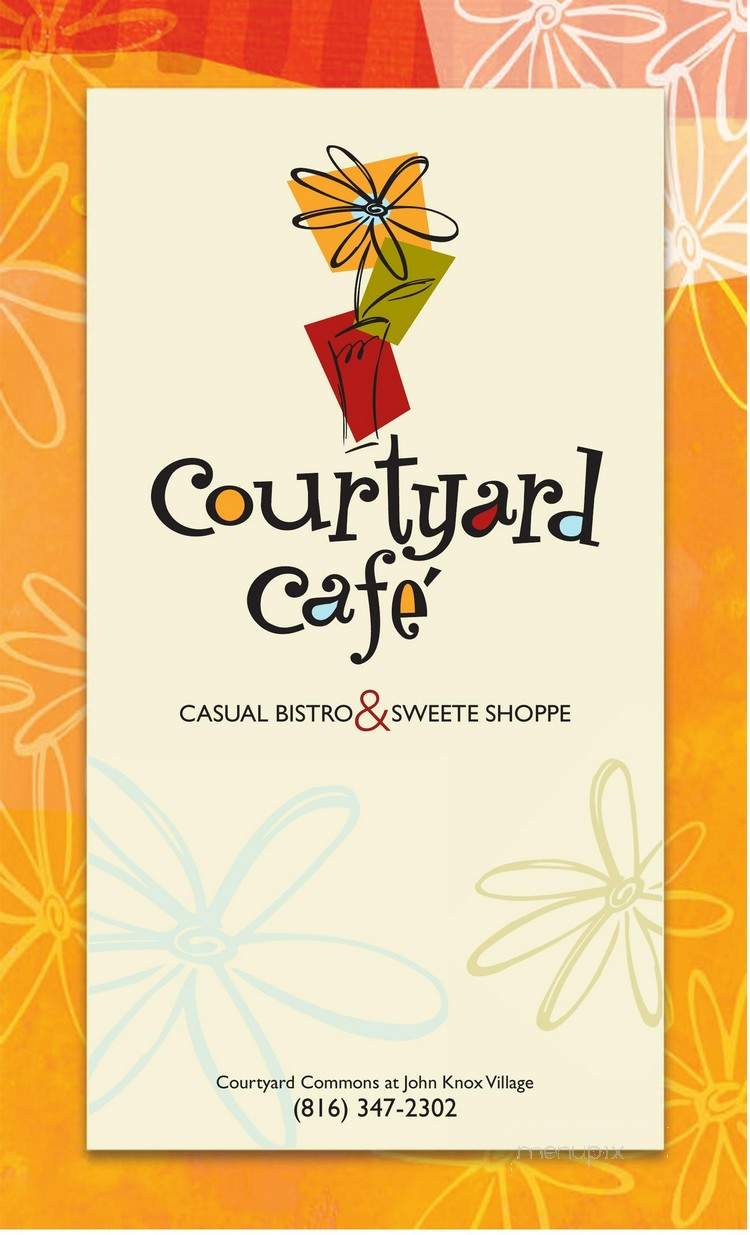 Courtyard Cafe - Kansas City, MO menu_pic