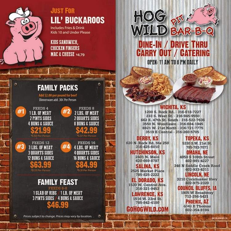 Hog Wild Pit Bar-B-Q - El Dorado, KS