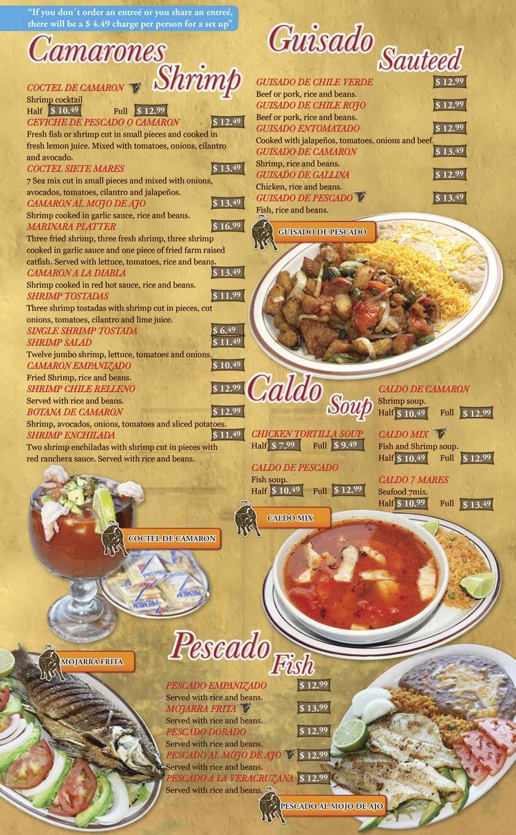 San Marcos Mexican Restaurant - Oklahoma City, OK menu_pic
