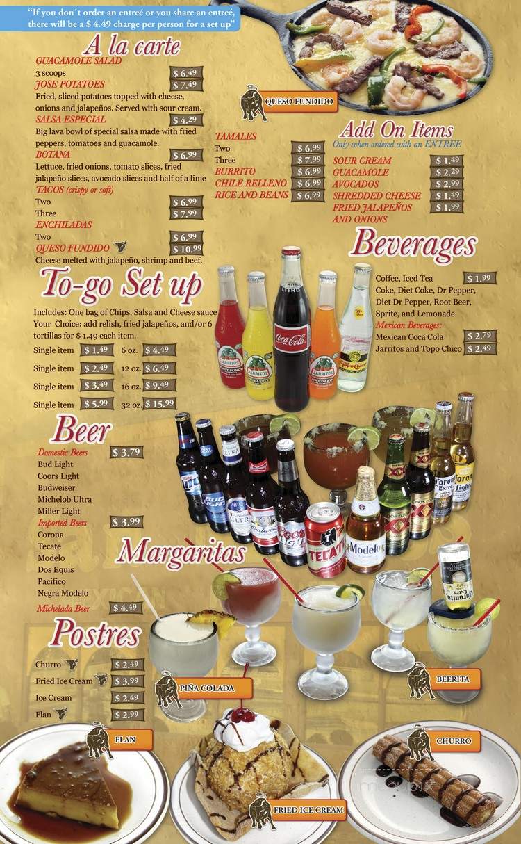 San Marcos Mexican Restaurant - Oklahoma City, OK menu_pic