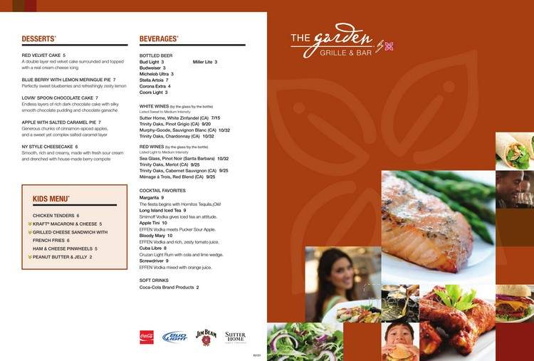 Garden Cafe - El Paso, TX menu_pic