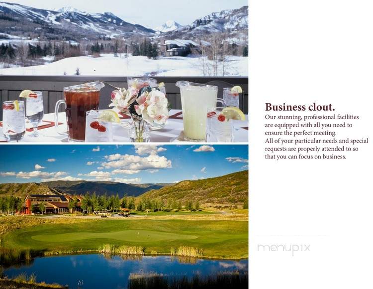 Sage - Snowmass Village, CO menu_pic