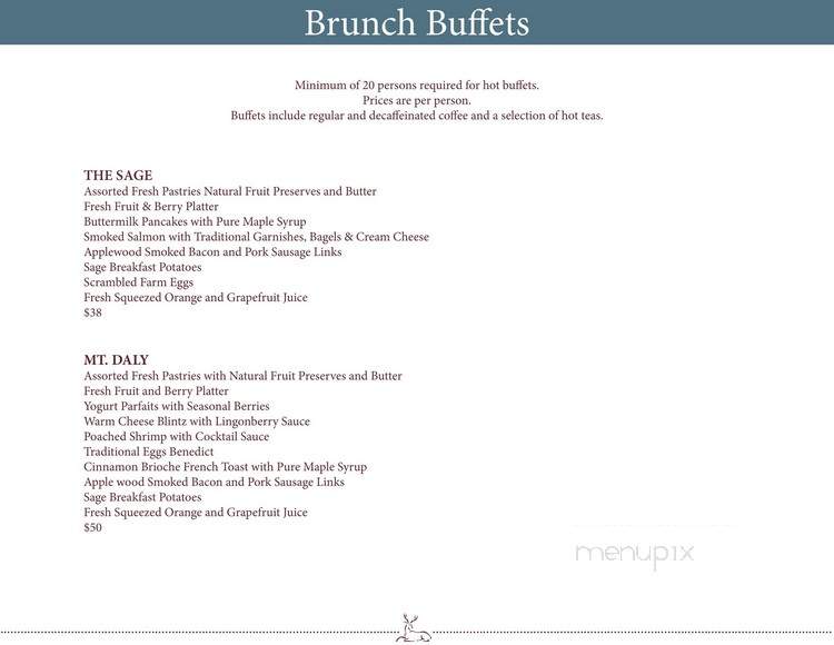 Sage - Snowmass Village, CO menu_pic