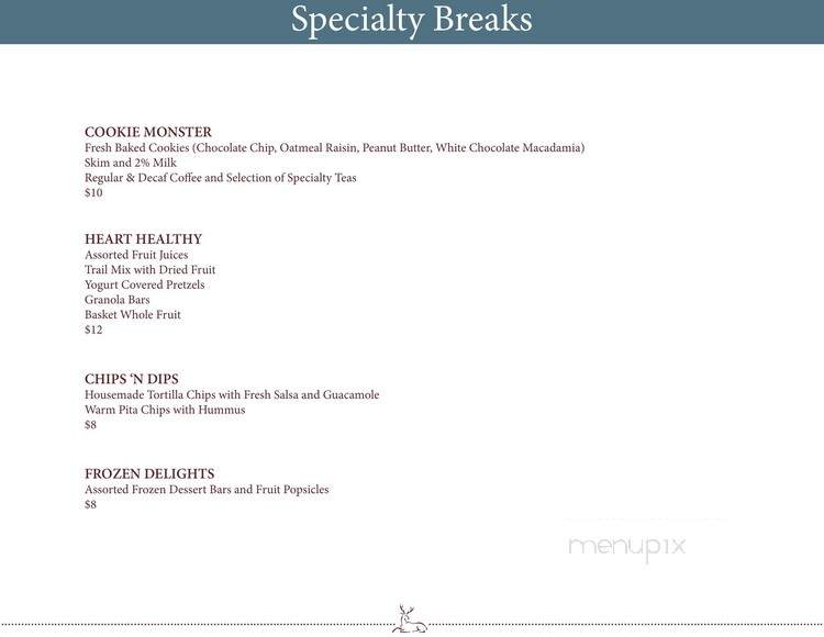 Sage - Snowmass Village, CO menu_pic