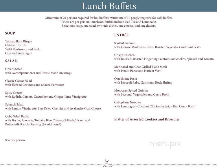 Sage - Snowmass Village, CO menu_pic