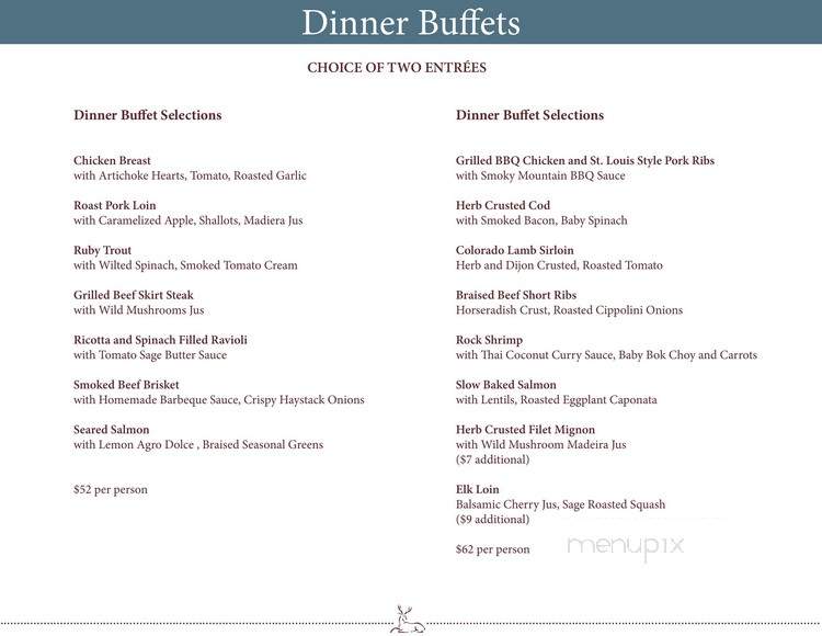 Sage - Snowmass Village, CO menu_pic