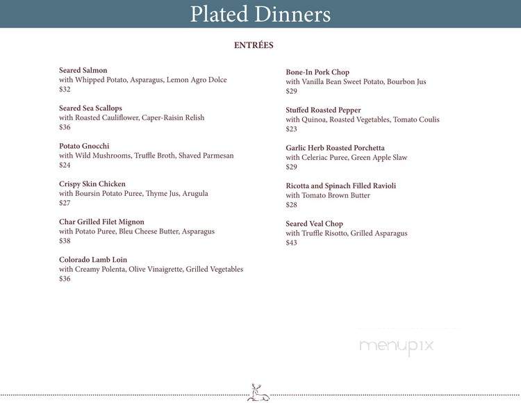 Sage - Snowmass Village, CO menu_pic