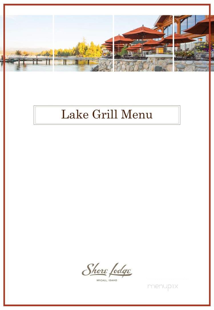 Lake Grill At Shore Lodge - McCall, ID