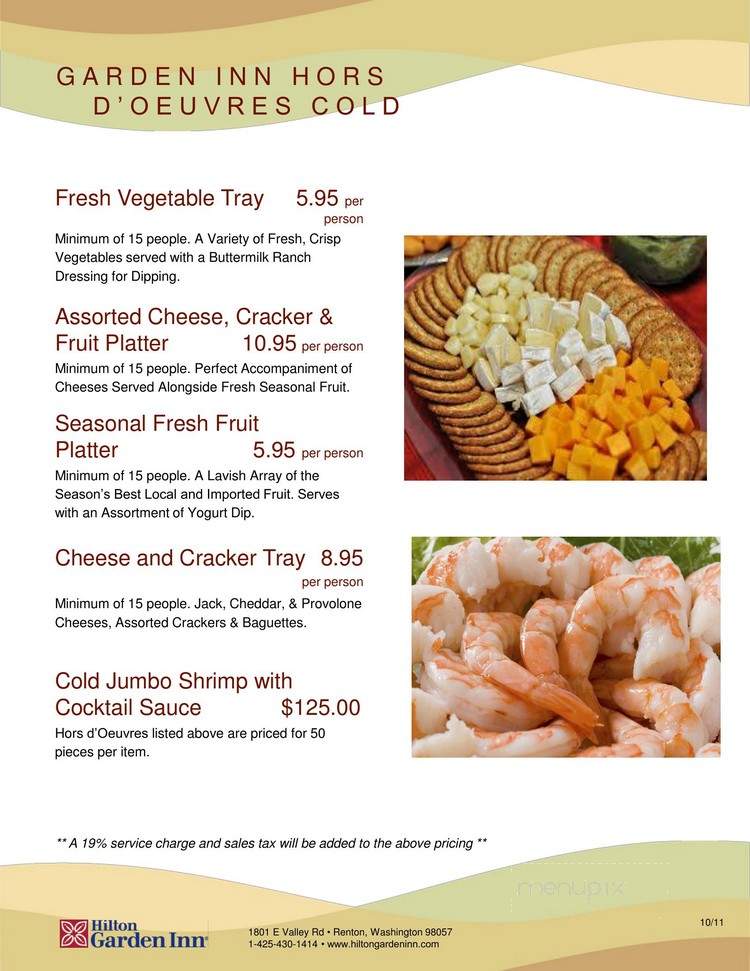The Garden Grille and Bar - Salt Lake City, UT menu_pic