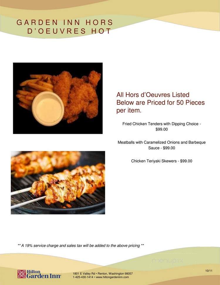 The Garden Grille and Bar - Salt Lake City, UT menu_pic