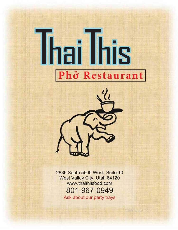 Thai This - West Valley City, UT