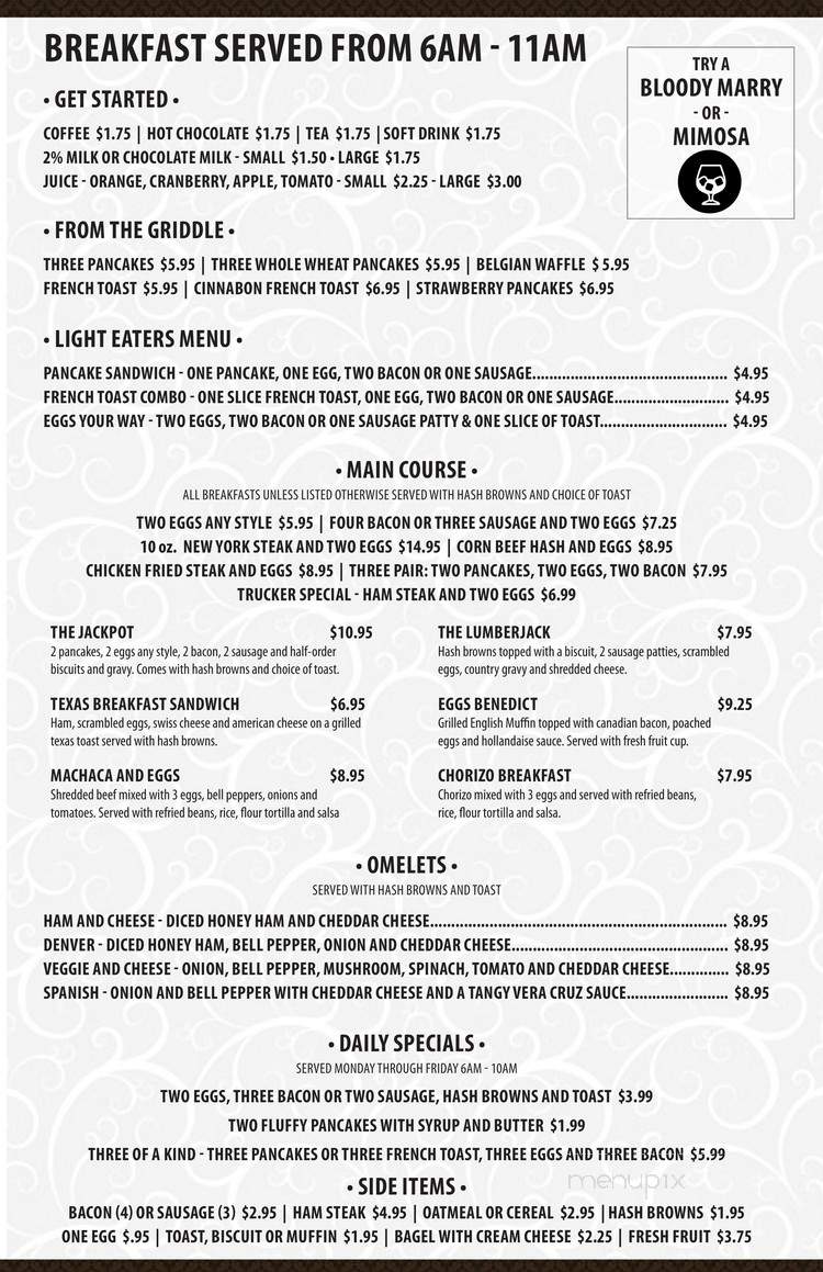 Rivers Edge Cantina - Parker, AZ menu_pic