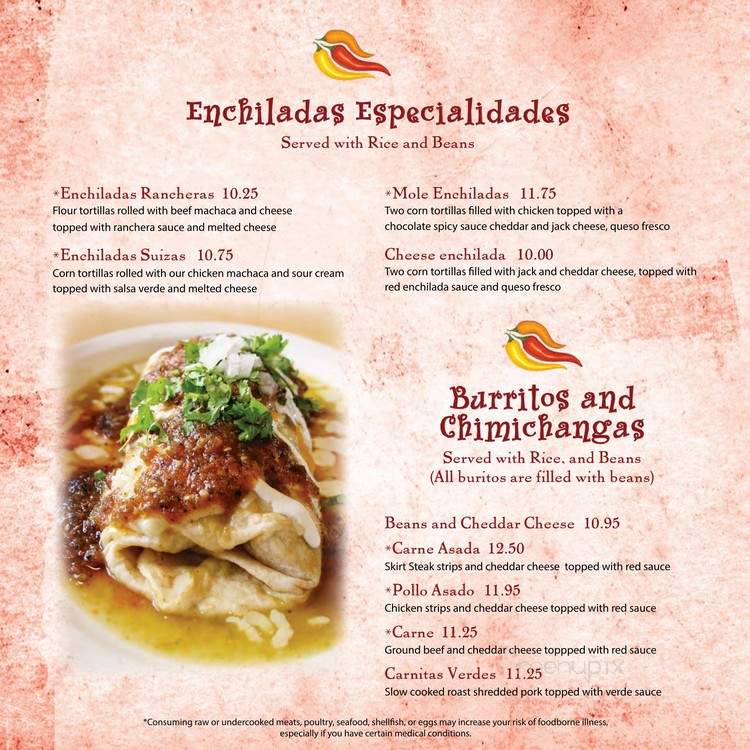Ramon Ayala's Cocina & Cantina - Primm, NV menu_pic